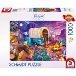 A charming Wild West campout - 1000 pz - Schmidt 58576